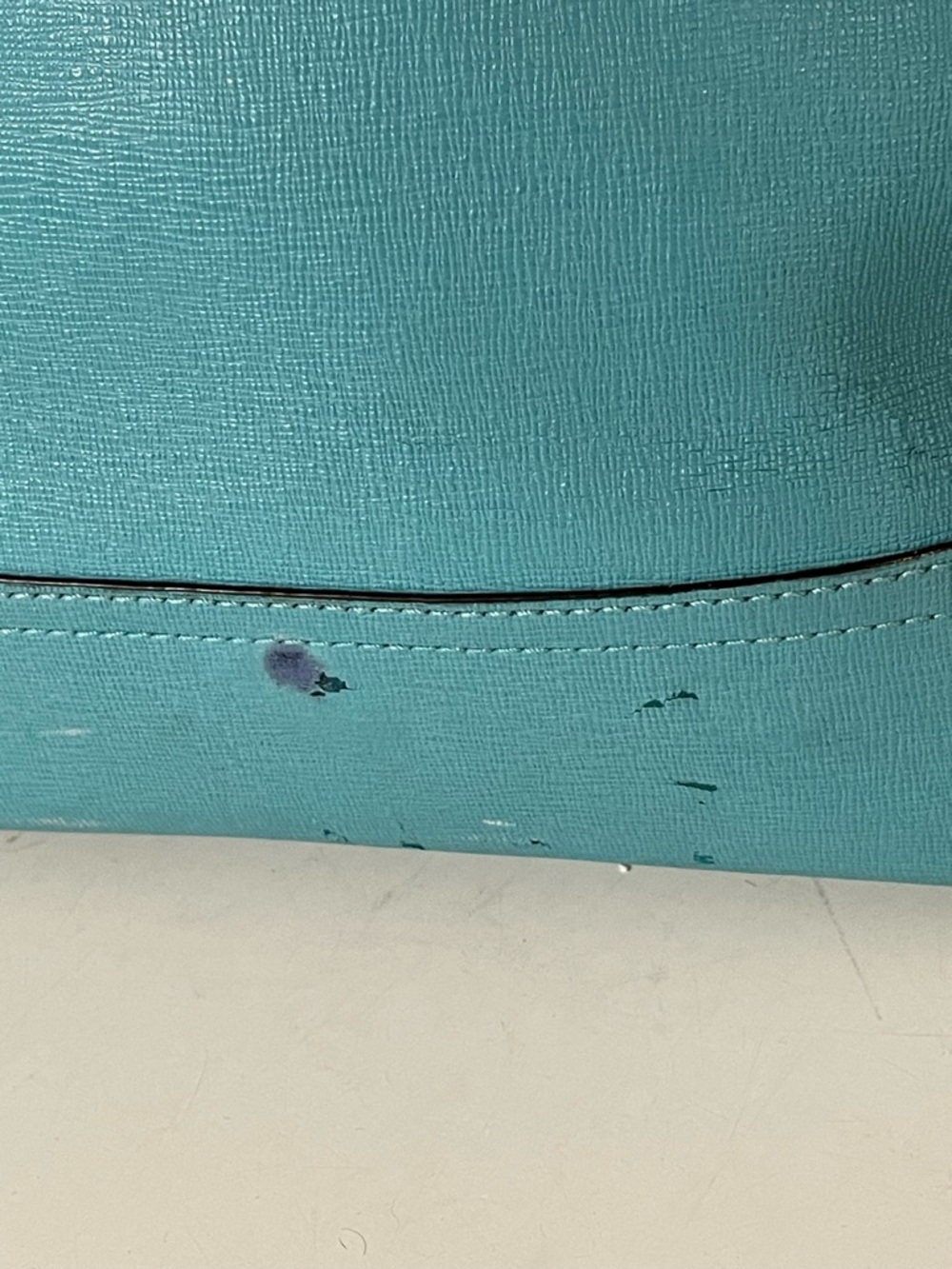 Coach Safiano Robin’s Egg Blue Satchel - Picture 2 of 14